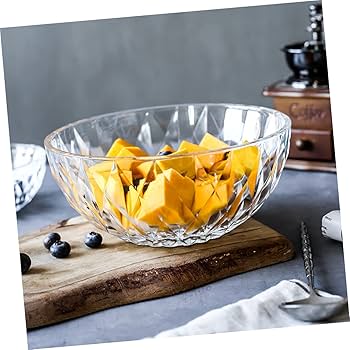 Amazon｜1pc フルーツサラダボウルガラススナック容器ポップコーン